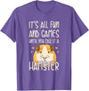 Guinea Pig Quote T-Shirt for Women - Black, Small - Cute Guinea Pig Lover Quote - Unisex, Short Sleeve, Crew Neck, Classic Fit, Imported - Purple Heather
