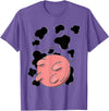 Artsthetic Collection: Halloween Cow Udder Costume T-Shirt - Purple Heather