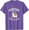 Novelty Alpacas Traveling Family Trip Joke Travel Funny Adventure You Say Alpaca My Bags Llama Women Saying T-Shirt - Purple Heather