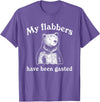 My Flabbers Bear, Bear Funny, Gasted Bear Flabbers My Flabbers Have Been Gasted, Funny Graphic, Bear Art Cute T-Shirt - Purple Heather