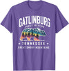 Gatlinburg Family Vacation Tees Family Vacation Mountains Gatlinburg Tennessee Bear Souvenir T-Shirt - Purple Heather