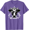 InkfulMerch Meat Lover Carnivore Diet Cow Steak Eat Beef Carnivore T-Shirt - Purple Heather