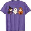 Funny Halloween Guinea Pig Costume Guinea Pig Halloween Ghost Pumpkin Funny Guinea Pig Women T-Shirt - Purple Heather