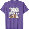 Picadilly Printables Guinea Pigs Guinea Pig Tough Wheek Brown & Cream Guinea Pig Pet T-Shirt - Purple Heather