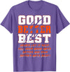 Good Better Best Inspirational Outfit Good Better Best Never Let It Rest Funny Motivation Bear T-Shirt - Purple Heather