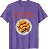 Pigs In A Blanket I’ve Got A Lot On My Plate Tees Pigs In A Blanket I’ve Got A Lot On My Plate Right Now T-Shirt - Purple Heather