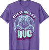 Playful Grizzly Bear s Family Hugs Co. Uncle Grizzly Bear Hug s Give Yo UNC A Big Hug T-Shirt - Purple Heather