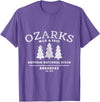 Arkansas Wilderness Designs and Gifts Buffalo National River - Arkansas - Ozark Mountains T-Shirt - Purple Heather