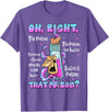 Funny Drink Me Poison Halloween Costume Vintage Oh Right That Poison Llama Halloween T-Shirt - Purple Heather