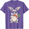 Bunny for Boys Men T-Shirt in Purple Heather
