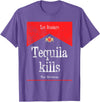 Kills The Boredom T-Shirt - Purple Heather