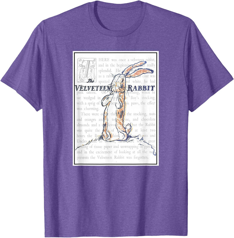 The Velvet Rabbit T-Shirt in Purple Heather