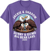 Nature Wildlife Art Prints Jackie & Shadow Sunny & Gizmo Big Bear Lake 2025 Eagle T-Shirt - Purple Heather