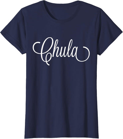 Spanish Cow Women's Chula Spanish Cute Black Small Modern T-Shirt