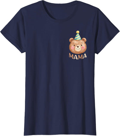 Mama Bear 1st Birthday Boy Girl Family Matching Party T-Shirt
