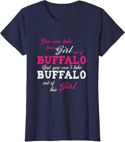 New York Bae Xo Take This Girl Out of Buffalo Funny Ny State T-Shirt