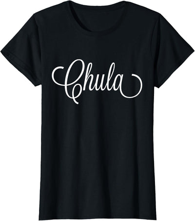 Spanish Cow Women's Chula Spanish Cute Black Small Modern T-Shirt