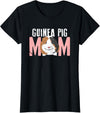 Awesome Guinea Pig Mom Tees & Apparel Sweet Guinea Pig Mom T-shirt T-Shirt - Black