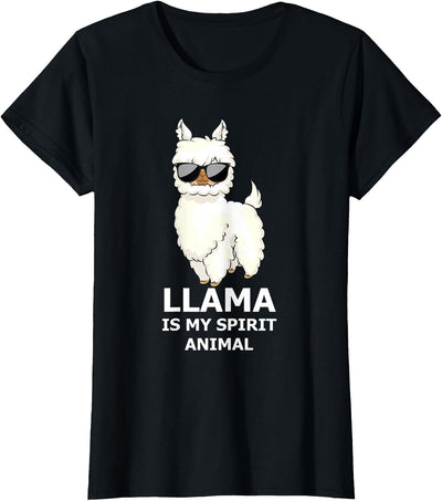 Llama Is My Spirit Animal - Funny Llama T-Shirt