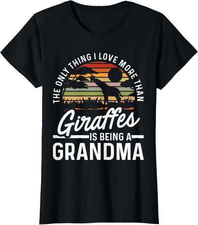 Giraffe Grandma T-Shirt