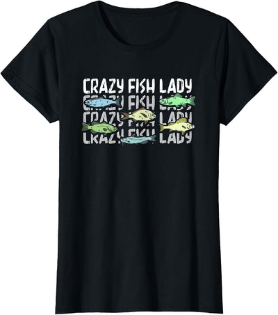 Crazy Fish Lady | Fish Tank Aquarium | Fishkeeping Tank Top