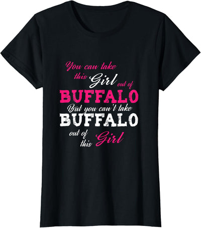 New York Bae Xo Take This Girl Out of Buffalo Funny Ny State T-Shirt