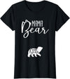 Awesome Matching Family Outfits Baby Bear - Mama Mommy New Mom Pregnancy Announcement Gift T-Shirt - Black
