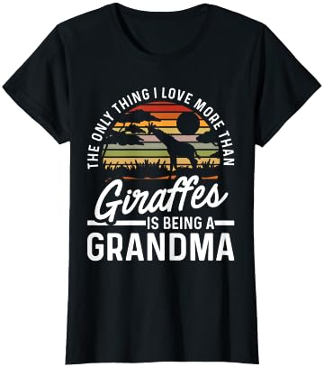 Giraffe Grandma T-Shirt
