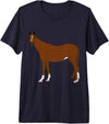 Clothing25 Horses! Premium Tri-Blend T-Shirt - Navy Blue