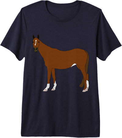 Clothing25 Horses! Premium Tri-Blend T-Shirt