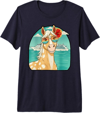 It'sYourTimeToRelax Cruisin Horse Premium Tri-Blend T-Shirt