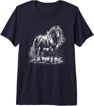 Horse Tee Horse Premium Tri-Blend T-Shirt
