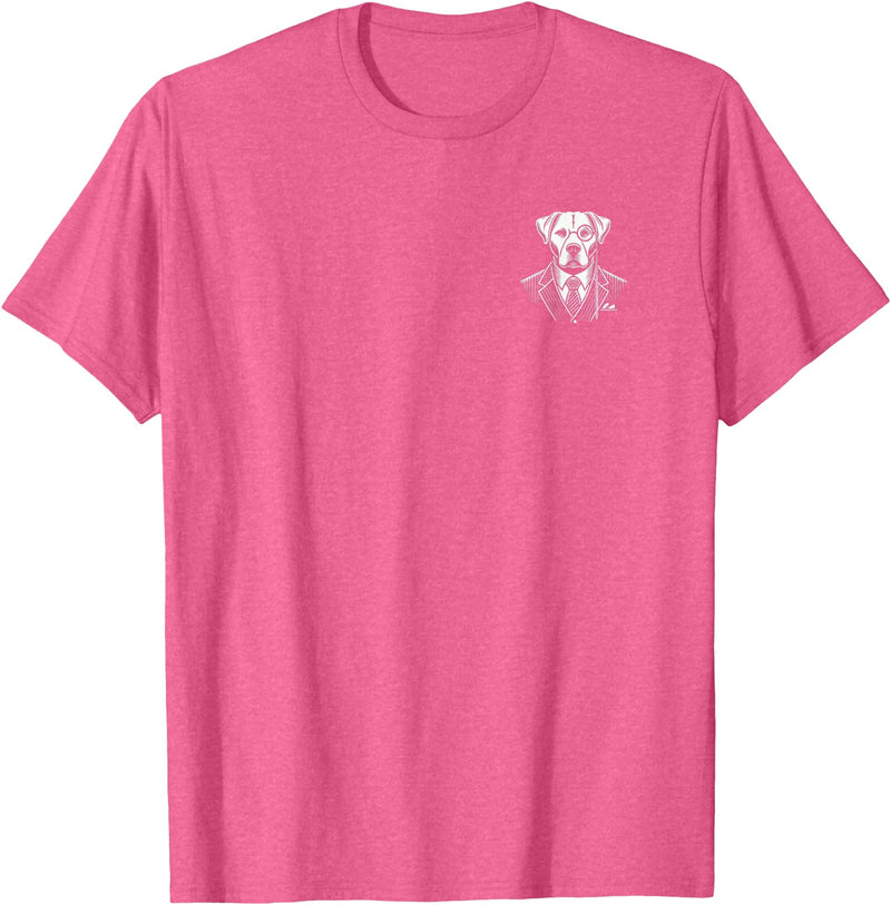 Smooth HQ Dog T-Shirt - Pink Heather