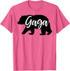 Aberdeen Family Bear T Shirt GaGa Bear shirt Matching Family Shirts Bear tshirts T-Shirt - Pink Heather
