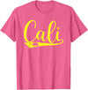 Cali California Bear LA Republic Tee Mens Cali California Bear CA Republic T-Shirt - Pink Heather
