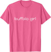 Classic Buffalo Hometowner Buffalo Girl American City Pride T-Shirt - Pink Heather