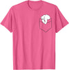 Niedliche Eisbär-Geschenke Polar Bear in Bag Funny Polar Bear in Bag T-Shirt - Pink Heather