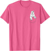 Polar Bear Gift Polar Bear Accessories & Stuff Cute Polar Bear for Men Women Arctic Bears Pocket Animal T-Shirt - Pink Heather