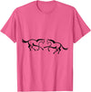 Clothing25 Horses! T-Shirt - Straight - Pink Heather