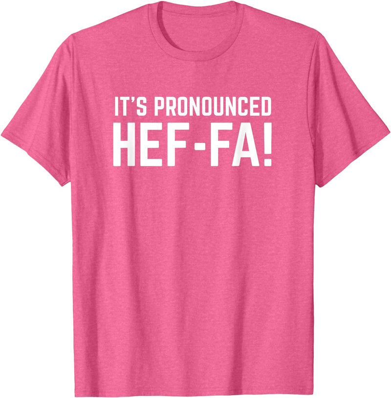 African American Slang It is pronounced Hef-fa - funny heifer cow quote T-Shirt - Pink Heather