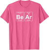 Gay Bear Pride T-Shirts Bear Periodic Table - Gay Bear Pride T-Shirt T-Shirt - Pink Heather