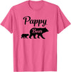 Pappy Gifts Pappy Bear Gift T-Shirt - Pink Heather