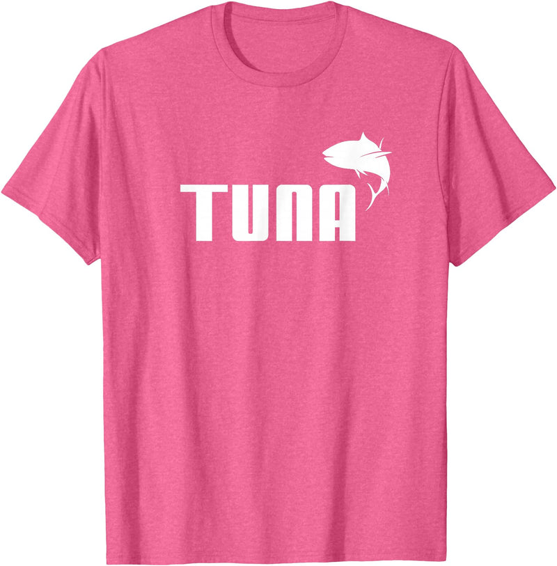 Funny Tuna Fish gifts Funny Tuna Tuna Gift T-Shirt - Pink Heather