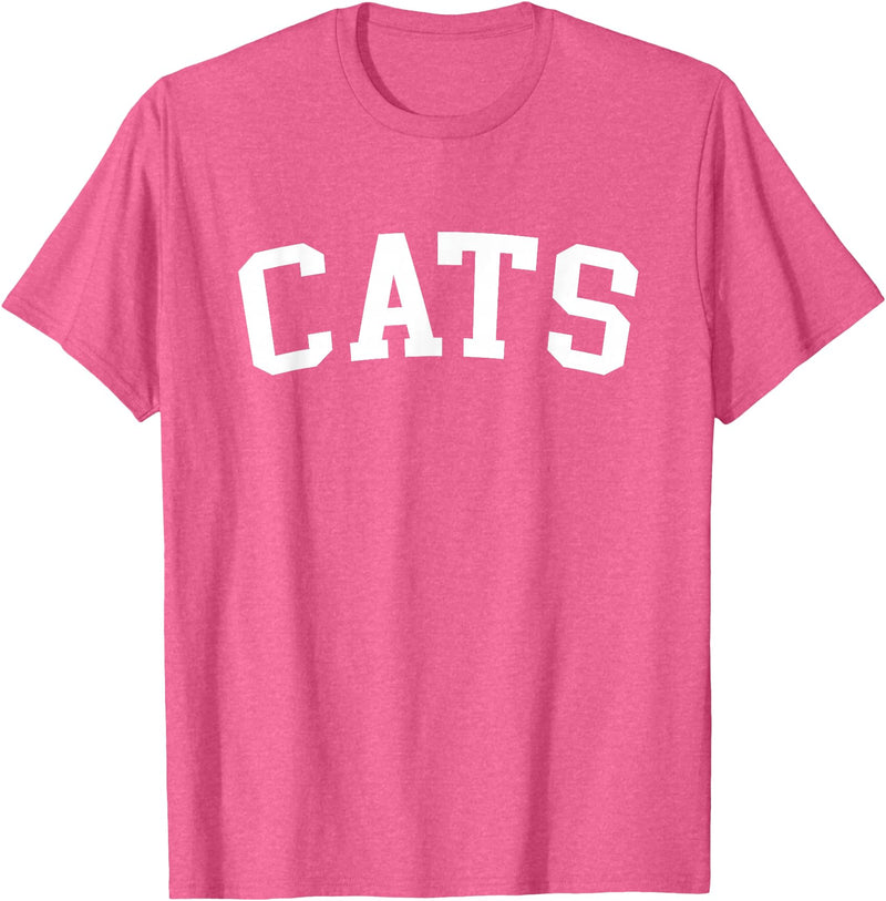 Cats - Style Cats T-Shirt - Pink Heather