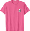Pocket Corner Styles Grim Reaper Skeleton Pocket Corner T-Shirt - Pink Heather