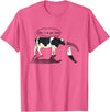 InGENIUS Novelty Cow & Millk Cow and Milk I Am Your Father Funny Parody Cartoon T-Shirt - Pink Heather