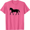Gyopo Life Konglish Apparel Horse T-Shirt - Straight - Pink Heather