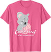 FIDORATIS koalafiziert Koala Bär Shirts Geschenke Koalafied Women's Volleyballer I Volleyball Beach Volleyball T-Shirt - Pink Heather