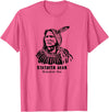 Nebraska Statue Oklahoma Court Standing Bear Ponca Tribe T-Shirt - Pink Heather