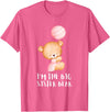 Big Sister Little Sister Outfits Siblings - Im the big sister bear T-Shirt - Pink Heather